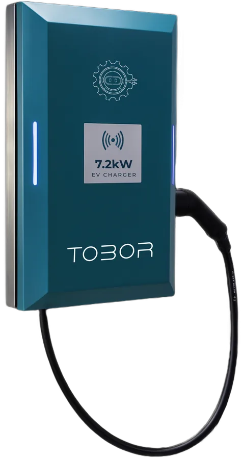 TOBOR 7.2 kW AC Charger, side view