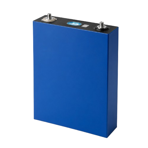 Infozeb 3.2V 100Ah prismatic LiFePO4 battery cell — aluminium-cased, with bolted terminals